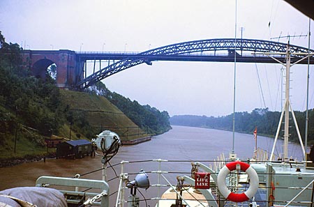 Kiel Canal Germany 1963
