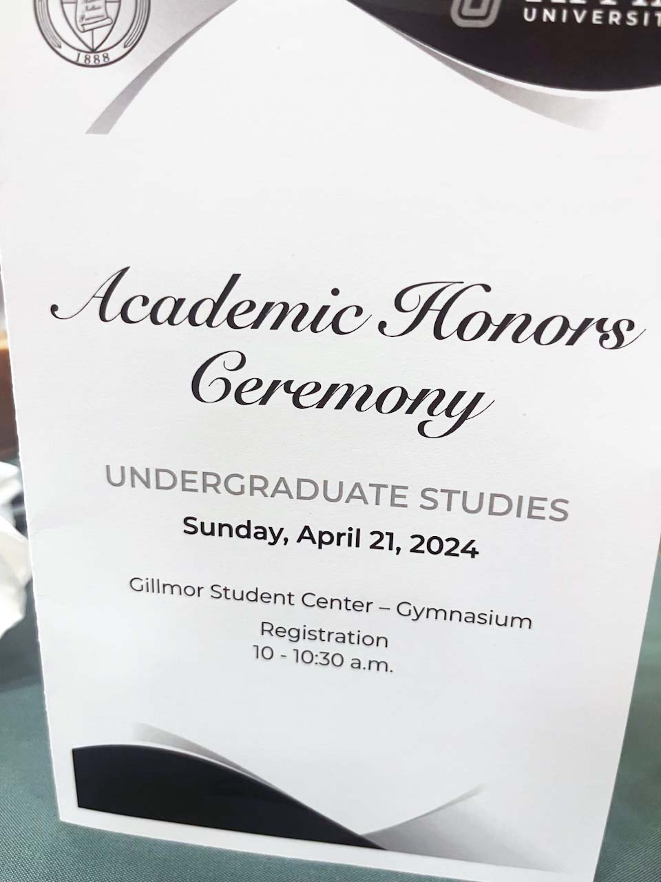 Academic Honors