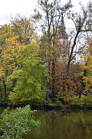Monrepos, Chapel Ruins, Bomb Damaged in WWII, October 21, 2015